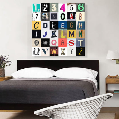 Photo Square Full Alphabet Collection