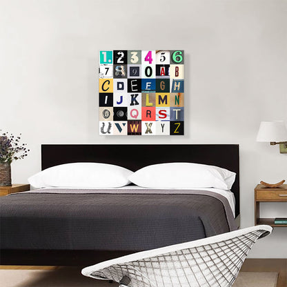 Photo Square Full Alphabet Collection