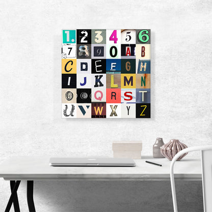 Photo Square Full Alphabet Collection