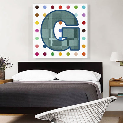 Fun Polka Dots Letter G