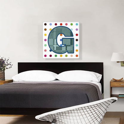 Fun Polka Dots Letter G