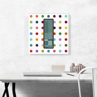 Fun Polka Dots Letter I
