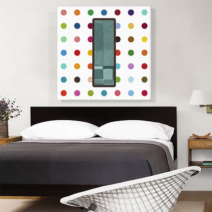 Fun Polka Dots Letter I