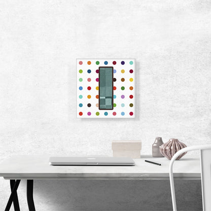 Fun Polka Dots Letter I