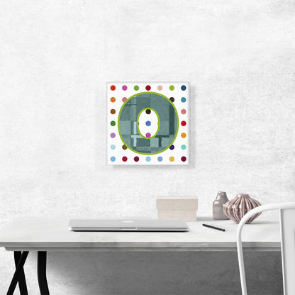 Fun Polka Dots Letter O