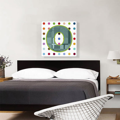 Fun Polka Dots Letter O
