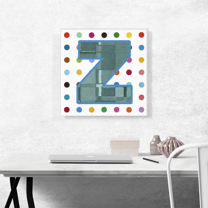 Fun Polka Dots Letter Z