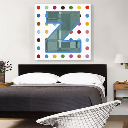 Fun Polka Dots Letter Z