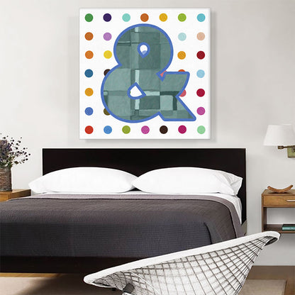 Fun Polka Dots And Sign Symbol