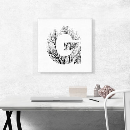 Tree Branches Alphabet Letter G