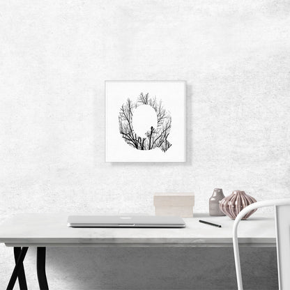 Tree Branches Alphabet Letter Q