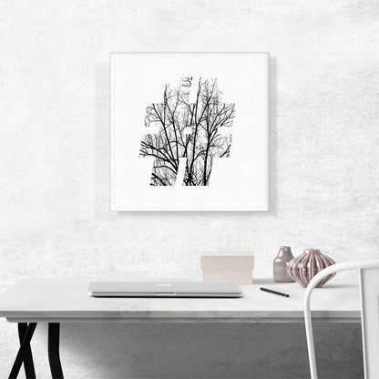 Tree Branches Alphabet Number Sign Hash Tag Pound