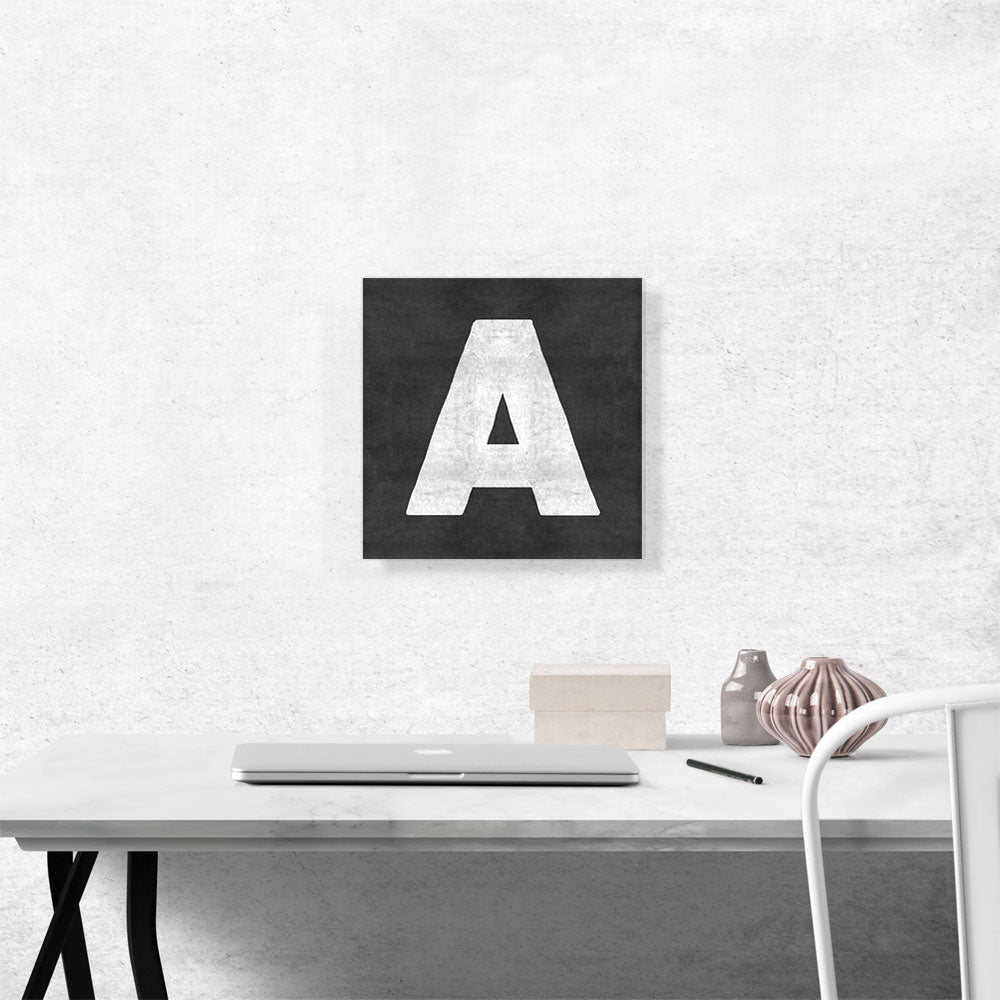 Chalkboard Alphabet Letter A