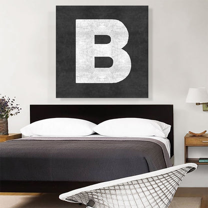 Chalkboard Alphabet Letter B