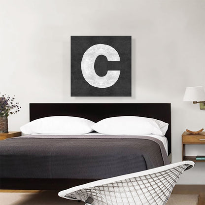 Chalkboard Alphabet Letter C