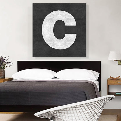 Chalkboard Alphabet Letter C