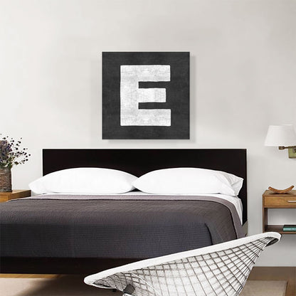Chalkboard Alphabet Letter E