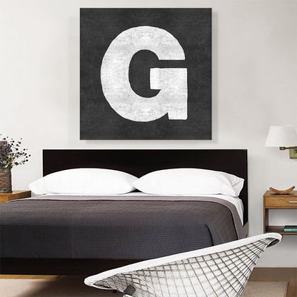 Chalkboard Alphabet Letter G