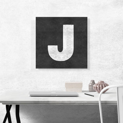 Chalkboard Alphabet Letter J