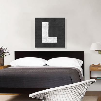 Chalkboard Alphabet Letter L