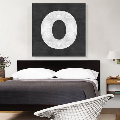 Chalkboard Alphabet Letter O