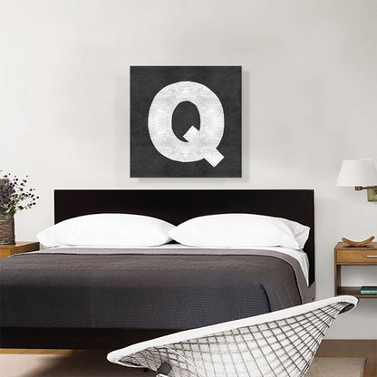Chalkboard Alphabet Letter Q