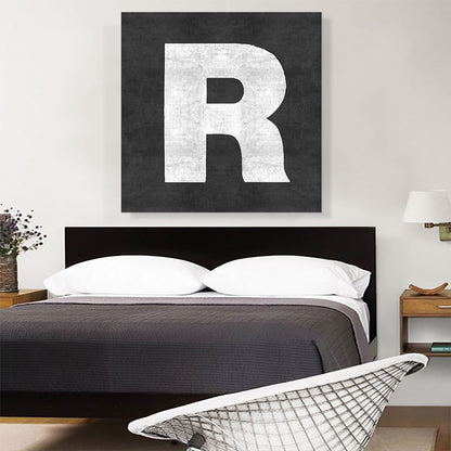 Chalkboard Alphabet Letter R
