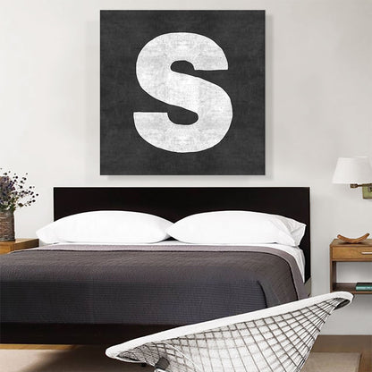 Chalkboard Alphabet Letter S