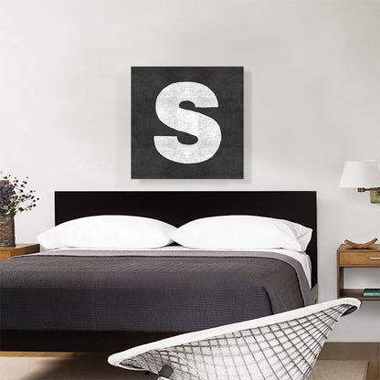 Chalkboard Alphabet Letter S