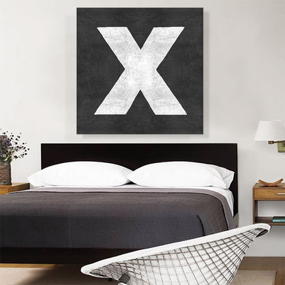 Chalkboard Alphabet Letter X