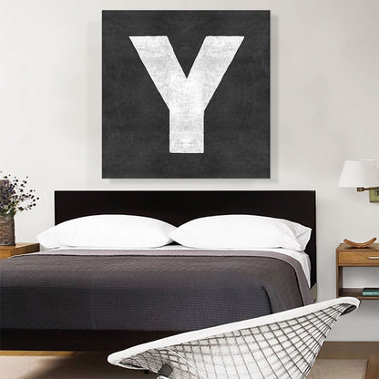 Chalkboard Alphabet Letter Y