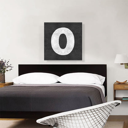 Chalkboard Number 0 Zero Numeral