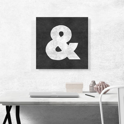 Chalkboard Alphabet And Sign Symbol