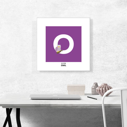 Kids Animal Alphabet Letter O