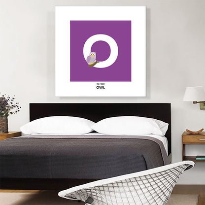 Kids Animal Alphabet Letter O