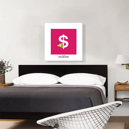 Kids Animal Alphabet Dollar Sign Symbol