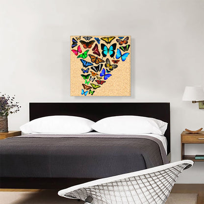 Colorful Butterfly Wings Insect Tan