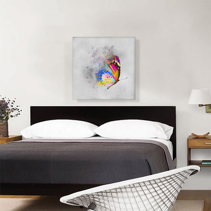 Rainbow Colorful Butterfly Wings Flying