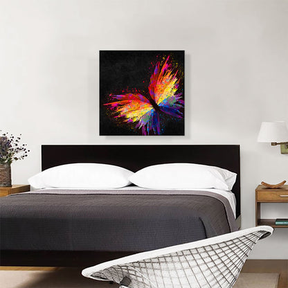 Abstract Rainbow Butterfly Wings Insect