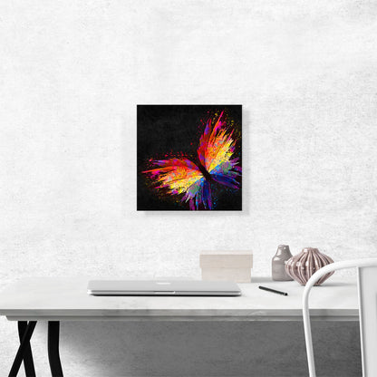 Abstract Rainbow Butterfly Wings Insect