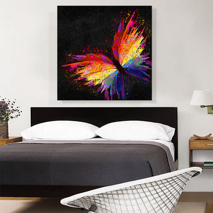 Abstract Rainbow Butterfly Wings Insect