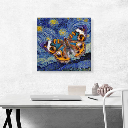 Starry Night Van Gogh Butterfly