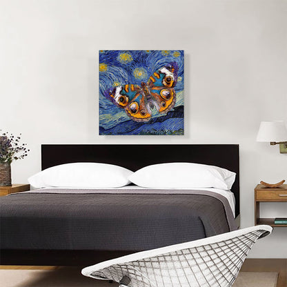 Starry Night Van Gogh Butterfly