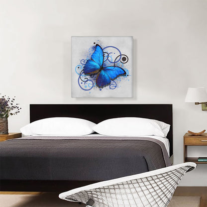 Baby Blue Butterfly Wings Insect Gray
