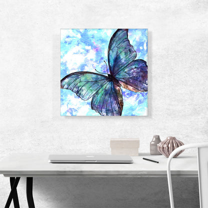 Blue Butterfly Wings Insect