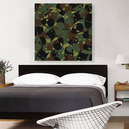 Army Green Camo Camouflage Superhero Pattern
