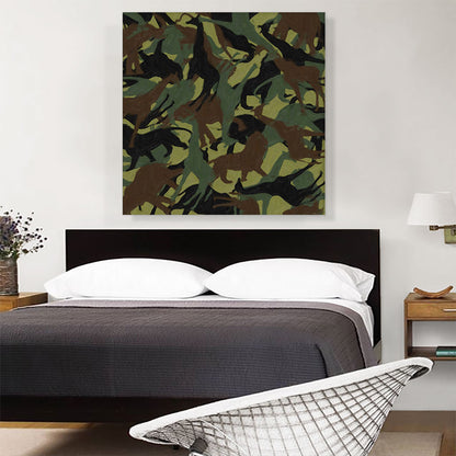 Army Green Camo Camouflage Wild Jungle Animals Pattern