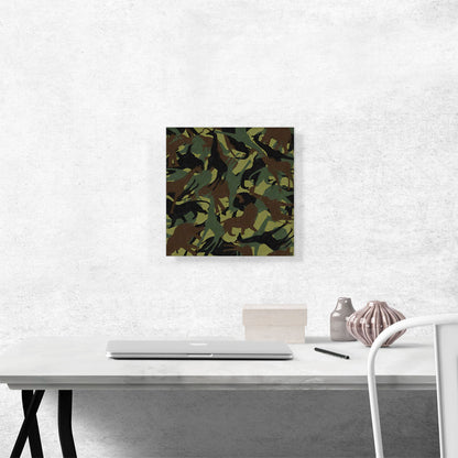 Army Green Camo Camouflage Wild Jungle Animals Pattern
