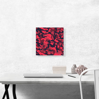 Berry Pink Black Maroon Camo Camouflage Pattern