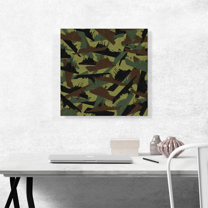 Green Camo Camouflage Navy Battleship Pattern